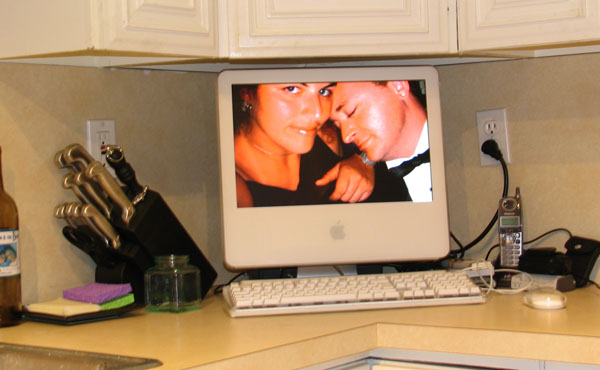 Kitchen iMac